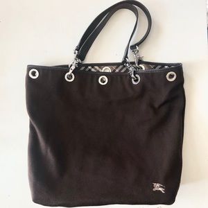 Authentic Burberry Blue Label Shopper Tote Bag